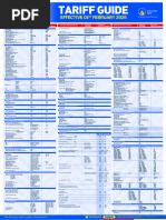 KCB Tariff Guide and Charges 2024 | PDF | Transaction Account | Credit Card