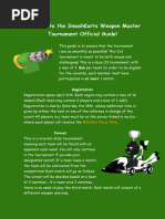DBD 1v1 Tournament Rules and Info | PDF | Tournament | Entertainment