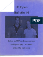 110th US Open Chess Championship Bulletin #4 2009 Editor T. Brownscombe