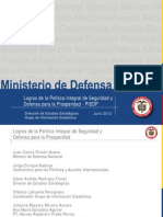 Logros Sector Defensa Colombia primer semestre