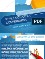 Reflexion de conferencia