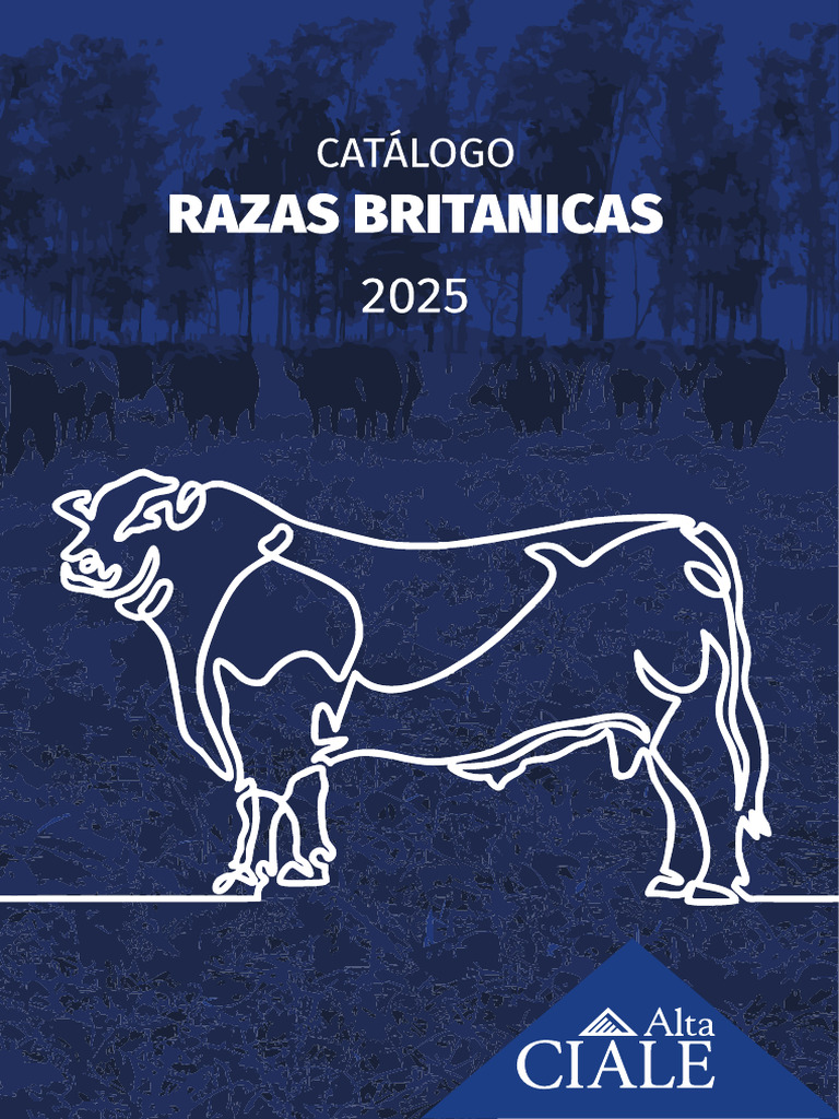 Ciale Razas Británicas 2025 | PDF | Ganado | Vacas