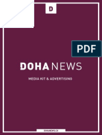 Doha News Media & Advertising Kit