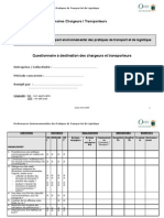 GUI Logistique & Développement Durable - Checklist Exploitation - Oree2006