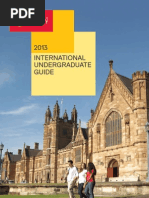 Download Sydney Uni 2013 International Undergraduate Student Guide by Innocent Cat SN104589417 doc pdf