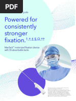 CapSure™ Permanent Fixation Overview | PDF | Implant (Medicine) | Surgery