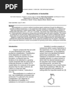 Download  Recrystallization of Acetanilide Organic Chemistry by Earl Cedric DL Dalmacio SN104591364 doc pdf