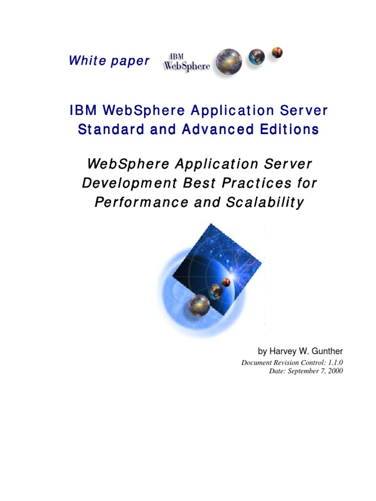 WebSphere Bestpractices | PDF | Enterprise Java Beans | Java Servlet