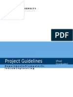 Project Guidelines: Anna University