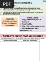 NMR Spectrum Interpretation Guide | PDF | Nuclear Magnetic Resonance ...