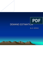 Demand Estimation MSC Fin