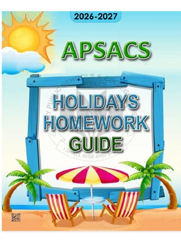 Class 2 Summer Tasks With Guide | PDF