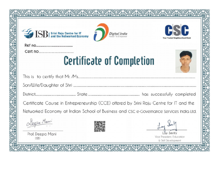TEC Certificate | PDF