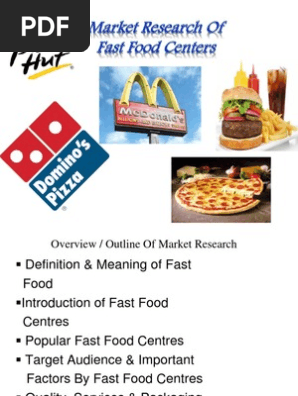 What Is Definition Of Fast Food