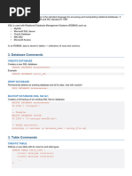 Complete SQL Notes Aligned with W3Schools | PDF | Sql | Microsoft Sql ...