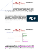 Química Orgánica 2o Estereoquímica