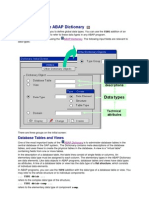 Data Types in The ABAP Dictionary