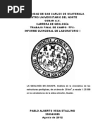 1er. Informe de Laboratorio