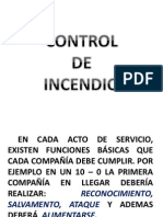 Control de Incendios