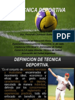 La Tecnica Deportiva (2012)