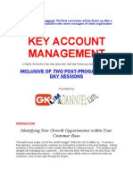 Key Account Management Inhouse Program Facilitated by G K Lim and Danniel Lim