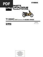 2011 Yamaha T135 Parts Catalog