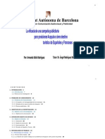 Tabajo de Investigación Doctorado en Comunicación Audiovisual y Publicidad UAB