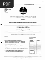 Download 2012 PSPM Kedah Moral w Ans by jee2kk SN104665806 doc pdf