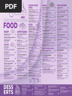 Zizzi Restaurant Menu Overview | PDF | Italian Cuisine | Foods