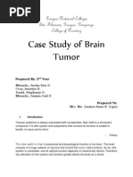 Download Case Study - Brain Tumor FINAL by Janeeh Miranda SN104676280 doc pdf