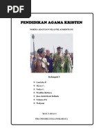 Makalah Agama Kristen Jilid 2 (Gabungan Norma Adat)