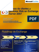 Acceso Clientes Servicios Web Exchange Server 2007