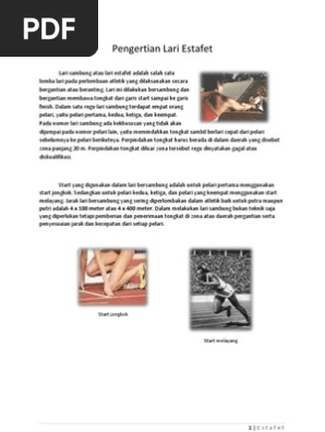 Makalah Lari Estafet Pdf Contoh Makalah