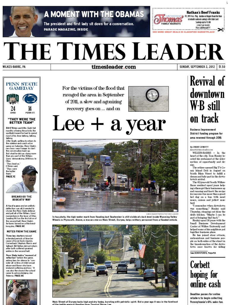 Times Leader 09-02-2012, PDF, Morning Joe