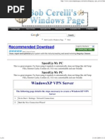 WindowsXP VPN Server