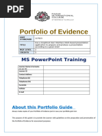 Portfolio Evidence Submission Guide | PDF