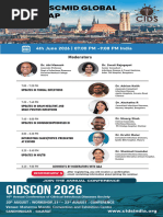 Brochure - Cidscon 26 | PDF | Antimicrobial Resistance | Infection