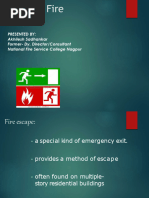 SCDF Fire Code: Means of Escape Guidelines | PDF | Stairs | Fire Safety