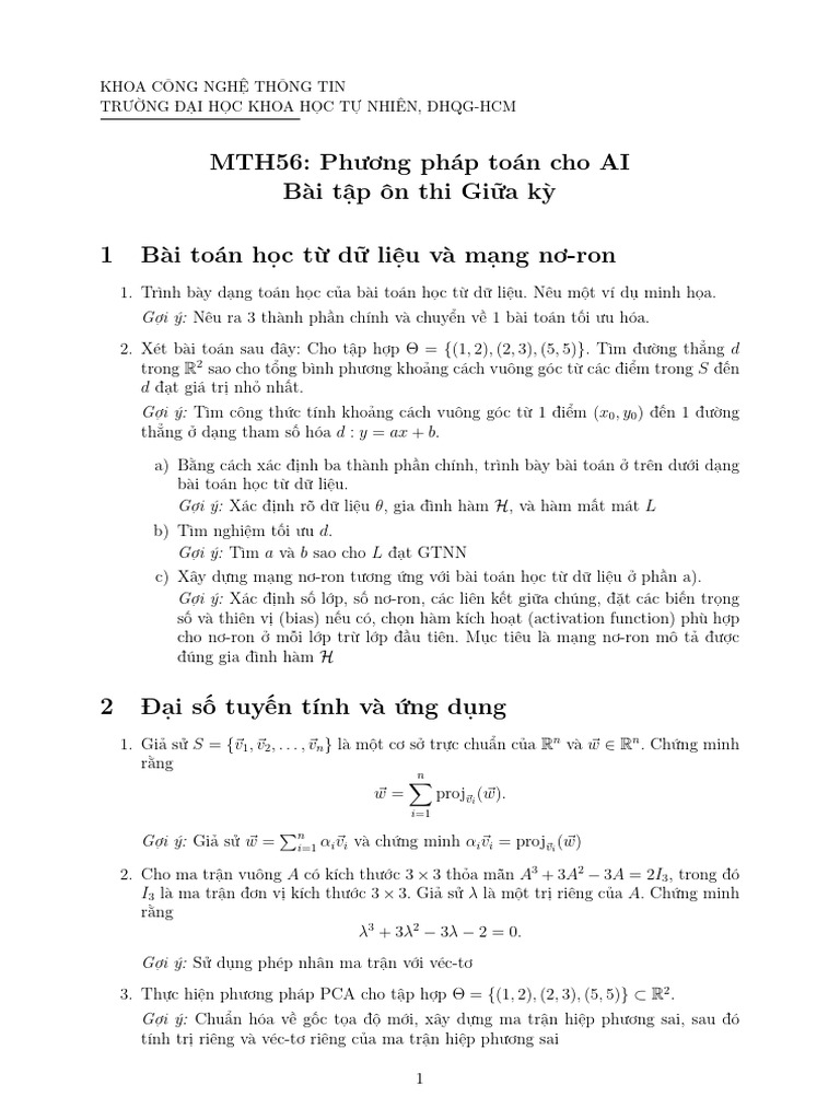 Mathematics Review | PDF