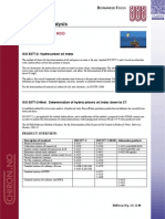 Oil in Water Analysis: ISO 9377-2 / 9377-2 MOD