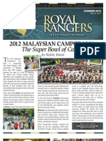 Royal Rangers International Newsletter (Summer Edition 2012)