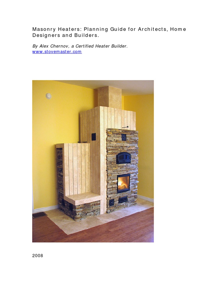 Masonry Heater Planning Guide | PDF | Home & Garden | Science