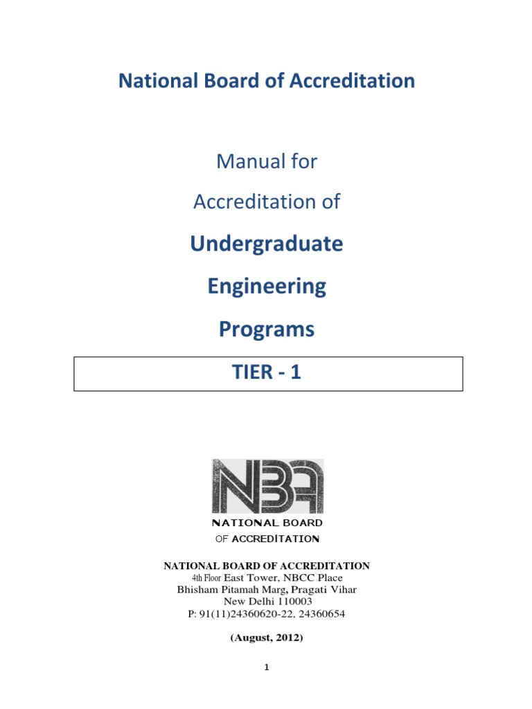 Tier-I Final Version - Edited - Aug 05, 2012 | PDF | Educational ...