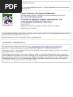 Download A Review of Aqueous Organic Reactions for the Undergraduate Teaching Laboratory by Ber Guz SN104699848 doc pdf