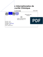 Fiches Internationales de Sécurité Chimique: Methylethylcetone