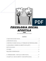 Apostila Psicologia Social