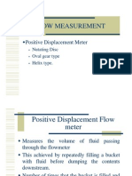 Flow Measurement: Positive Displacement Meter
