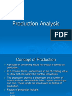 5 Production Analysis