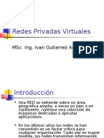 Redes Privadas Virtuales: Msc. Ing. Ivan Gutierrez Agramont