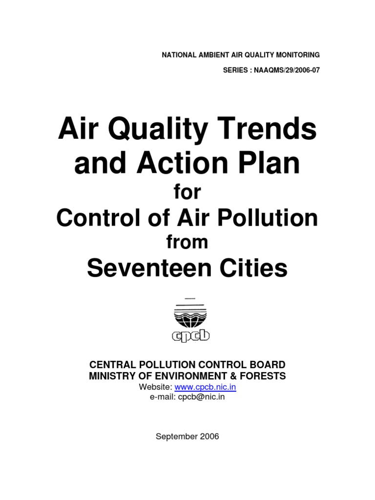 Air Quality Action Plans for 17 Cities | PDF
